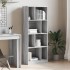 Estantería madera de ingeniería gris Sonoma 57x28,5x141