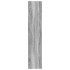 Estantería madera de ingeniería gris Sonoma 57x28,5x141