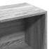 Estantería madera de ingeniería gris Sonoma 57x28,5x141