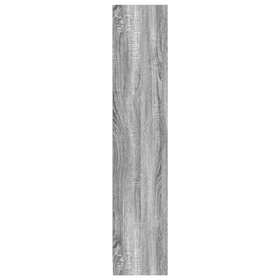 Estantería madera de ingeniería gris Sonoma 57x28,5x107,5