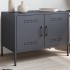Mueble de TV acero gris antracita 68x39x50,5