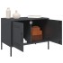 Mueble de TV acero gris antracita 68x39x50,5