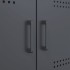 Mueble de TV acero gris antracita 68x39x50,5