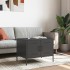 Mesa de centro acero negro 68x50x50,5