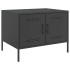 Mesa de centro acero negro 68x50x50,5