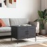 Mesa de centro acero gris antracita 68x50x50,5