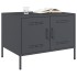 Mesa de centro acero gris antracita 68x50x50,5