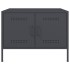 Mesa de centro acero gris antracita 68x50x50,5