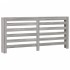 Cubierta de radiador madera ingeniería gris Sonoma 175x20x82