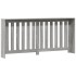 Cubierta de radiador madera ingeniería gris Sonoma 175x20x82