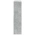 Cubierta de radiador madera gris hormigón 175x20x82