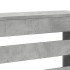 Cubierta de radiador madera gris hormigón 175x20x82