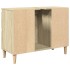 Armario de lavabo madera contrachapada roble Sonoma 80x33x60