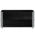 Collares de palets 2 uds madera maciza de pino negro 80x60