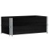 Collares de palets 2 uds madera maciza de pino negro 100x50