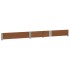 Collar de palet madera maciza de pino marrón 150x100