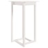 Mesa alta de bar madera maciza de pino blanco 60x60x110