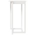 Mesa alta de bar madera maciza de pino blanco 60x60x110