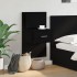 Mesita de noche de pared con luces LED