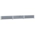 Arriate elevado hexagonal madera maciza de pino gris 160x160