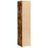 Aparador alto madera de ingeniería roble ahumado 40x41x185