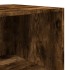 Aparador alto madera de ingeniería roble ahumado 40x41x185