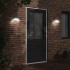Lámparas de pared LED exterior con sensor 2 uds aluminio