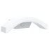 Lámparas de pared LED exterior con sensor 2 uds aluminio