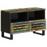 Mueble de TV madera maciza de acacia 70x34x46