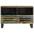Mueble de TV madera maciza de acacia 70x34x46