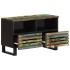 Mueble de TV madera maciza de acacia 70x34x46