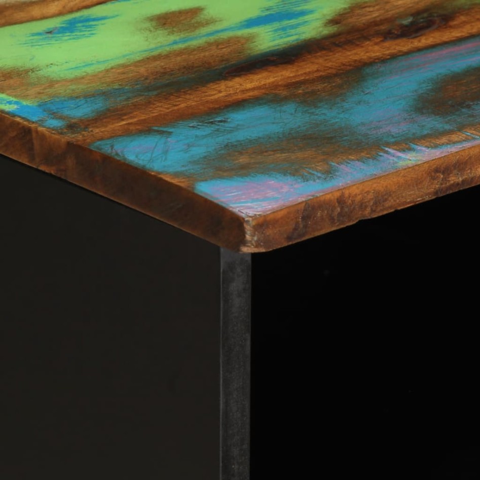 Mueble de TV madera maciza de acacia 70x34x46