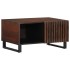 Mesa de centro madera maciza mango marrón 80x51x40