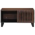 Mesa de centro madera maciza mango marrón 80x51x40