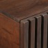 Mesa de centro madera maciza mango marrón 80x51x40
