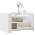 Mesa de centro madera de ingeniería blanca 80x50x50
