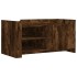 Mesa de centro madera de ingeniería roble ahumado 100x50x50