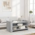 Mesa de centro madera de ingeniería gris Sonoma 100x50x50