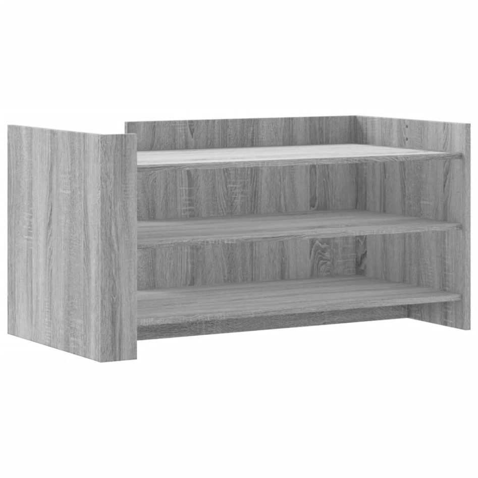 Mesa de centro madera de ingeniería gris Sonoma 100x50x50
