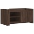 Mesa de centro madera de ingeniería marrón roble 100x50x50