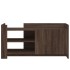 Mesa de centro madera de ingeniería marrón roble 100x50x50