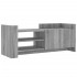 Mueble de TV madera contrachapada gris Sonoma 100x35x40