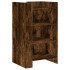 Aparador de madera de ingeniería roble ahumado 45x35x75