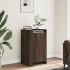 Aparador madera contrachapada marrón roble 45x35x75