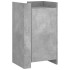 Aparador de madera de ingeniería gris hormigón 45x35x75