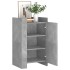 Aparador de madera de ingeniería gris hormigón 45x35x75