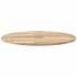 Tablero de mesa redondo madera maciza de acacia Ø80x2