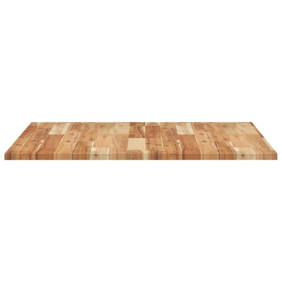 Tablero de mesa cuadrado madera maciza acacia 80x80x2
