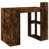 Escritorio madera de ingeniería roble ahumado 103,5x56,5x94