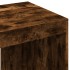 Escritorio madera de ingeniería roble ahumado 103,5x56,5x94